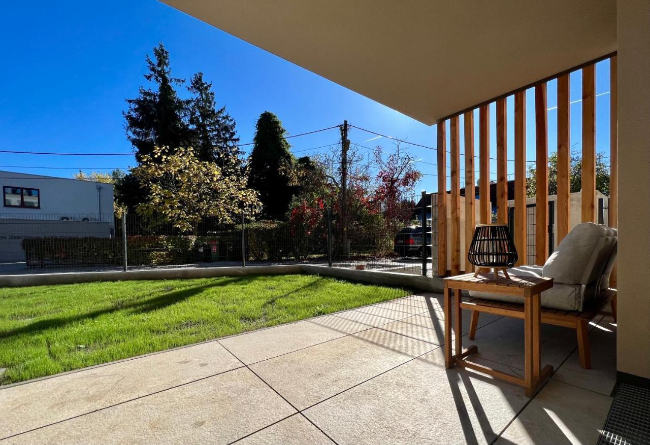 וינה Modern Studio Gardenia_Gartenwohnung Alte Donau מראה חיצוני תמונה